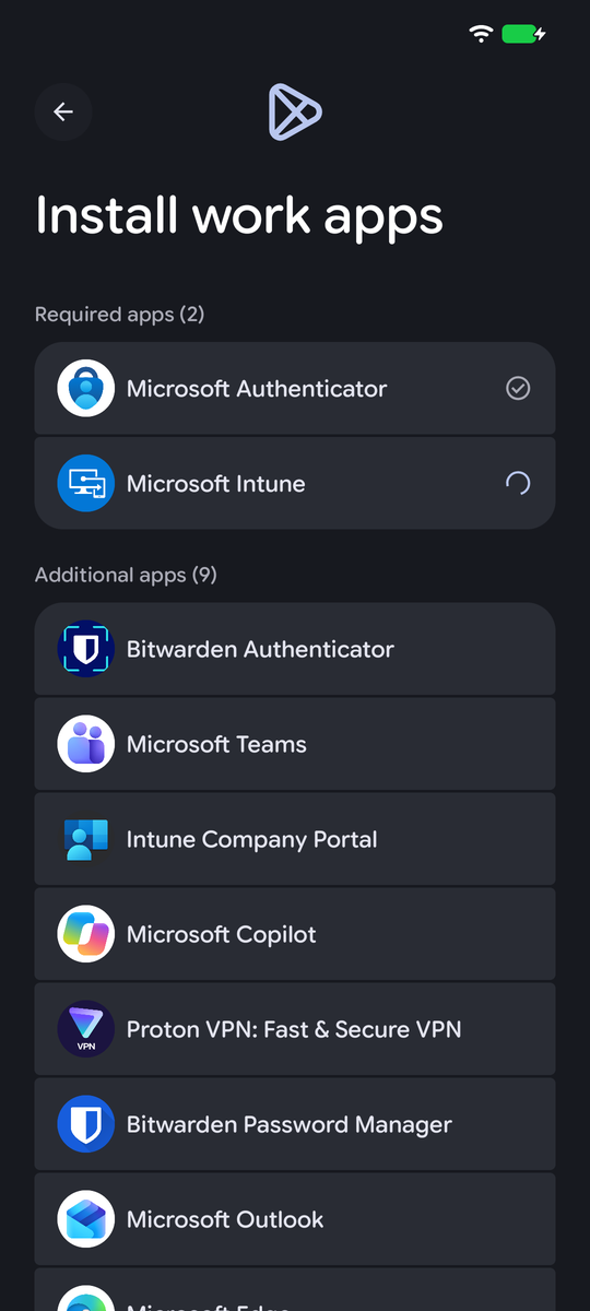 Android Enterprise Fully Managed with Intune - Corporate-Owned Android Endpoint